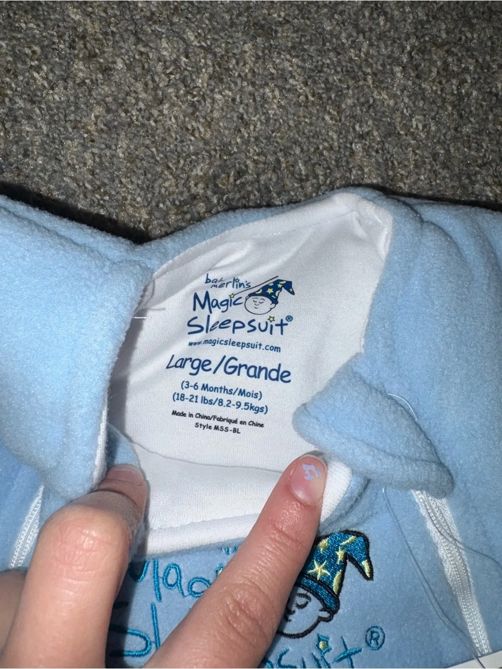 Baby Merlin’S Magic Sleepsuit brand new
